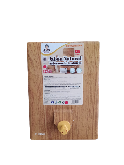 Sabó artesanal roba de color [a granel]